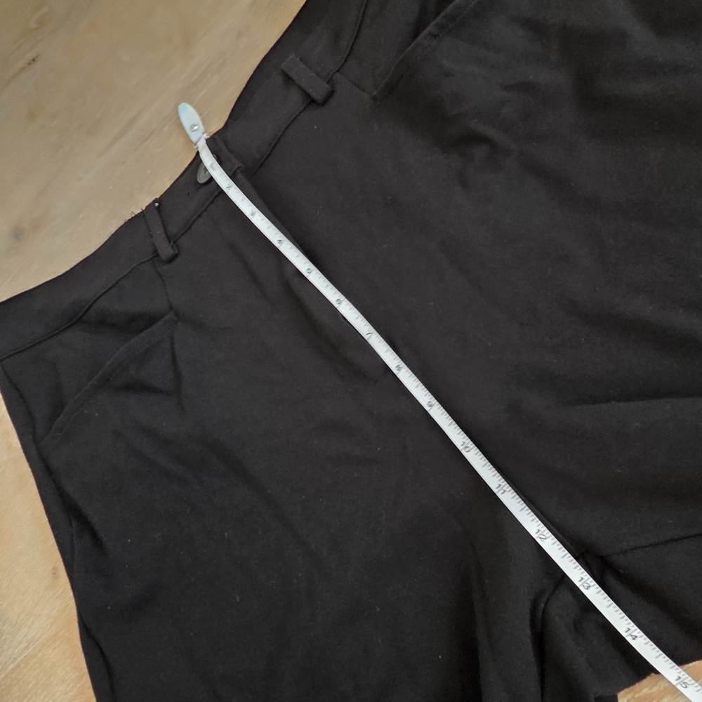 Universal Standard Cigarette Ponte Black Dress Pants - Picture 9 of 13